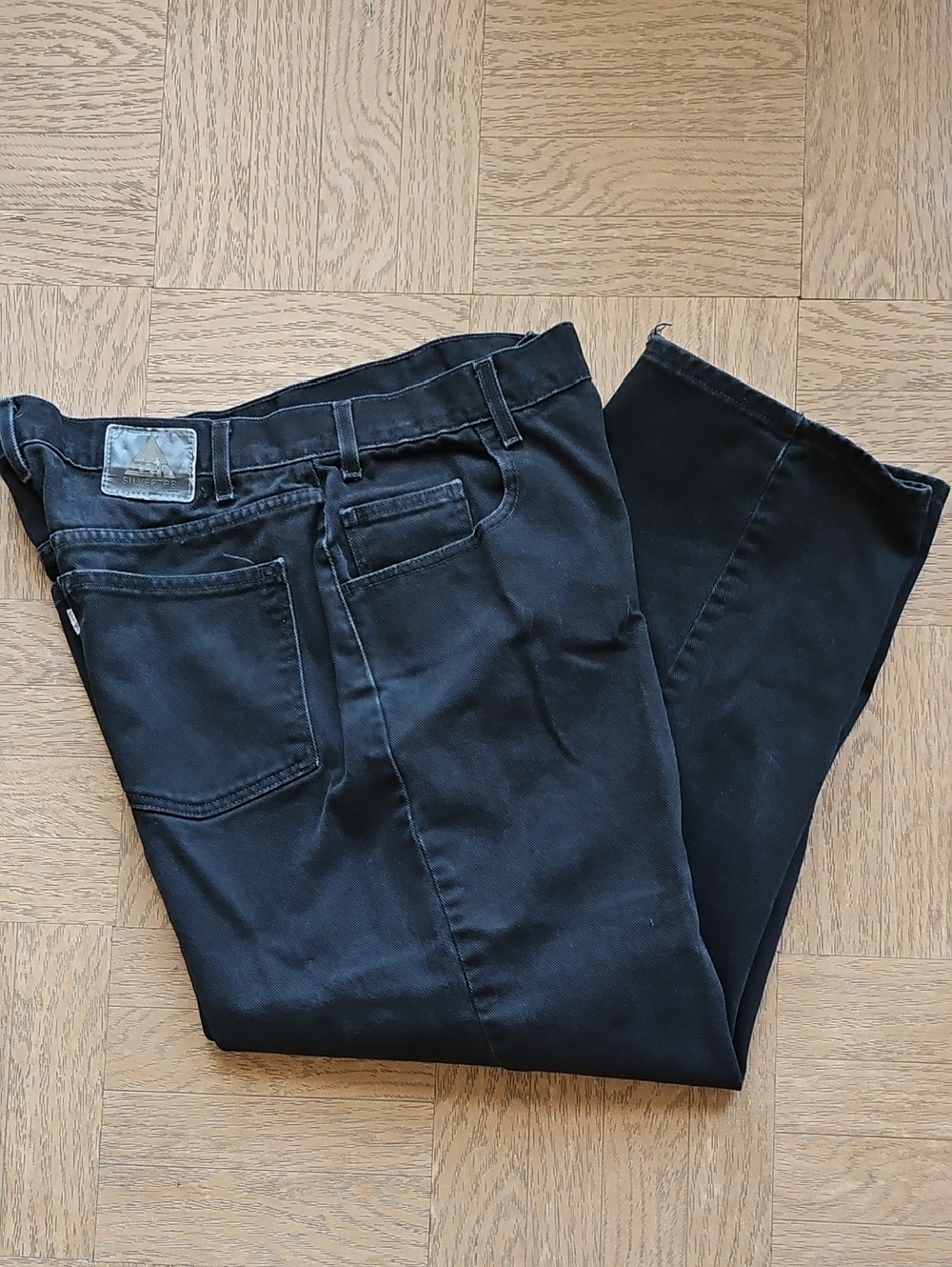 Levis Silvertab Black Men's Black Baggy Jeans 36x30